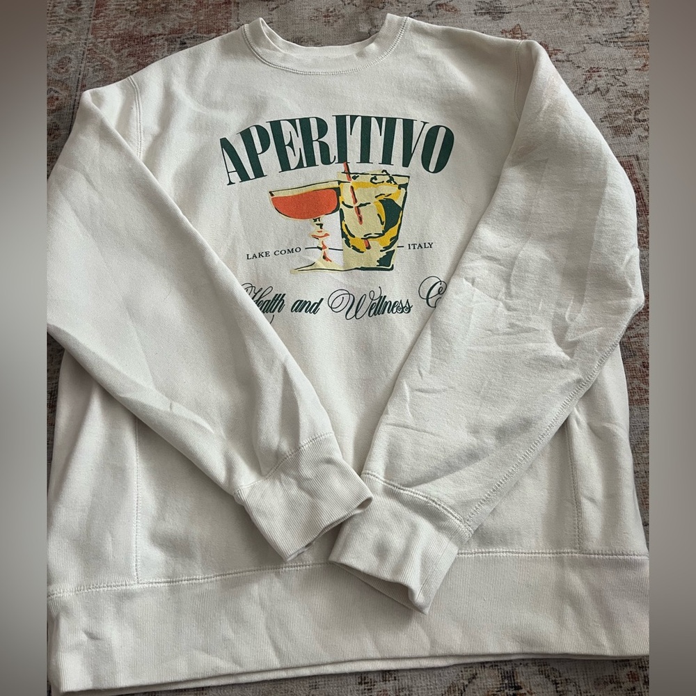 Aperitivo print Crewneck Sweater - Picture 6 of 6